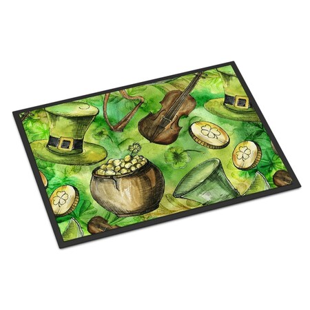 Carolines Treasures 18 x 27 in. Luck of the Irish Indoor or Outdoor Mat BB5755MAT
